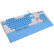 タランチュラ(AULA)F 2208白光メニルド无沖104鍵盤ゲームミッキーボックスボックスチキンキーボード绝地求生青軸水晶鍵盤銀色版
