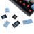 リオットLeopold FC 750 R PD二色成型キーパーシャフト87鍵盤メカニンボンド青刻印赤軸