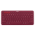 ロジクロックK 380ワイヤレスブルートゥースキーボード多機能携帯スマートブルートゥースキーボードAndroidアップル携帯電話（限定ギフトボックス版）K 380赤+M 337赤