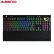 AJAZZ（AJAZZ）AK 45光魔合金メカニカルドRGBバールドブラックシャフトゲームオフィスパソコンチキンキーボード
