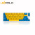リオボットLeopold FC 660 M PBTキーキャップCHERRY軸66鍵盤メカニンカルボード(ゲレングキーボンド)白青金剛【PD版】茶軸