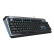 DAREU（dareu）EK 822メカルキアボンド有線キーボードゲームボックス104鍵盤ABS鍵盤全鍵盤無沖パネル黒銀軸自営