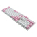 黒谷谷(Hyeku)GK 715メカルボ有線キーボードゲームボックス104キー単色バーライトがキーボード凱華BOX軸白粉色の赤軸に挿抜できます。