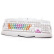 ユニック（Rapoo）V 51キーボードの有線キーボードゲームミッキーボンドの全サイズのシングルキーボードは、虹のキーキャップコンピュータのキーボードキーボードの白色の自営に送られます。