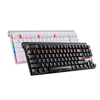 CHERRY CHERRYメールボックスMX 8.0 RGBバーライトキーボードでチキンキーボードを食べます。ゲームキーボンドノートパソコンキーボードの白い光赤軸