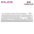 フィル可（FILCO）104鍵盤の聖手二代目メカニンボンド有線cherryCHERRY軸ゲームミッキーボンド純白の赤軸