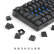 RK(ROYAL KLUDGE)987メカニンボンド有線/無線ブルートゥースキーボードゲームボックス87鍵盤PBT鍵盤ダブルモード多設備接続白光黒CHERRY青軸自営