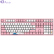 Akko 3108 V 2メカニカルボーワールドツアー東京の桜のキーボードゲームミッキーボンド女性電撃フルサイズチキンノートのキーボードピンク紫軸自営