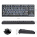 RK(ROYAL KLUDGE)987メカニンボンド有線/無線ブルートゥースキーボードゲームボックス87鍵盤PBT鍵盤ダブルモード多設備接続白光黒CHERRY青軸自営