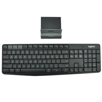 ロジクロックK 375 s多設備静入力パッドIPADキーボード無線Bluetoothキーボード全尺黒