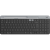 ルージクK 580ワイヤレスブルートゥースキーボード薄型オフィスゲーム携帯キーボードK 580ブラック