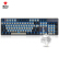 黒谷谷(Hyeku)GK 715 s有線メニルキーボンドゲームメニルドボンドがチキンキーボードPBT鍵盤灰黒凱華を食べて白い軸を抜き差します。