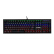 微星（MSI）GK 50 Zメニカルボ赤軸RGB光効率有線ゲーム電子キーボード104キーチキンキーボード黒