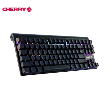 CHERRY(CHERRY)MX 8.0 G 80-388 HSAEU-2メカルキーボンド有線キーボードゲームボックス87キーRGBバーライト黒CHERRY青軸