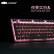 MageGee机械岚真軸マジカルボンド电竞女孩可爱いメカルキーボンドケーブルバーライトゲームデスクトップPCノートパソコンピンク白光青轴