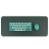 ラジウム拓（Rantopad）RF 100ワイヤマウスセットオフィスキーマウスセット携帯仿古ドットキーボードマウスパッドセット墨緑色