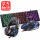 GX 50黒の虹キーボード+機械蛇マウス+N 2発光イヤホン