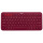 K 380キーボード赤【iPad対応タブレットAndroid携帯】