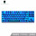 K 750ブルー血人-ブラックシャフト/RGB/87ボタン/メッキキーボード