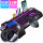 ブラック紫光セット（充電版-16種バックライト効果）+ブルートゥースイヤホン